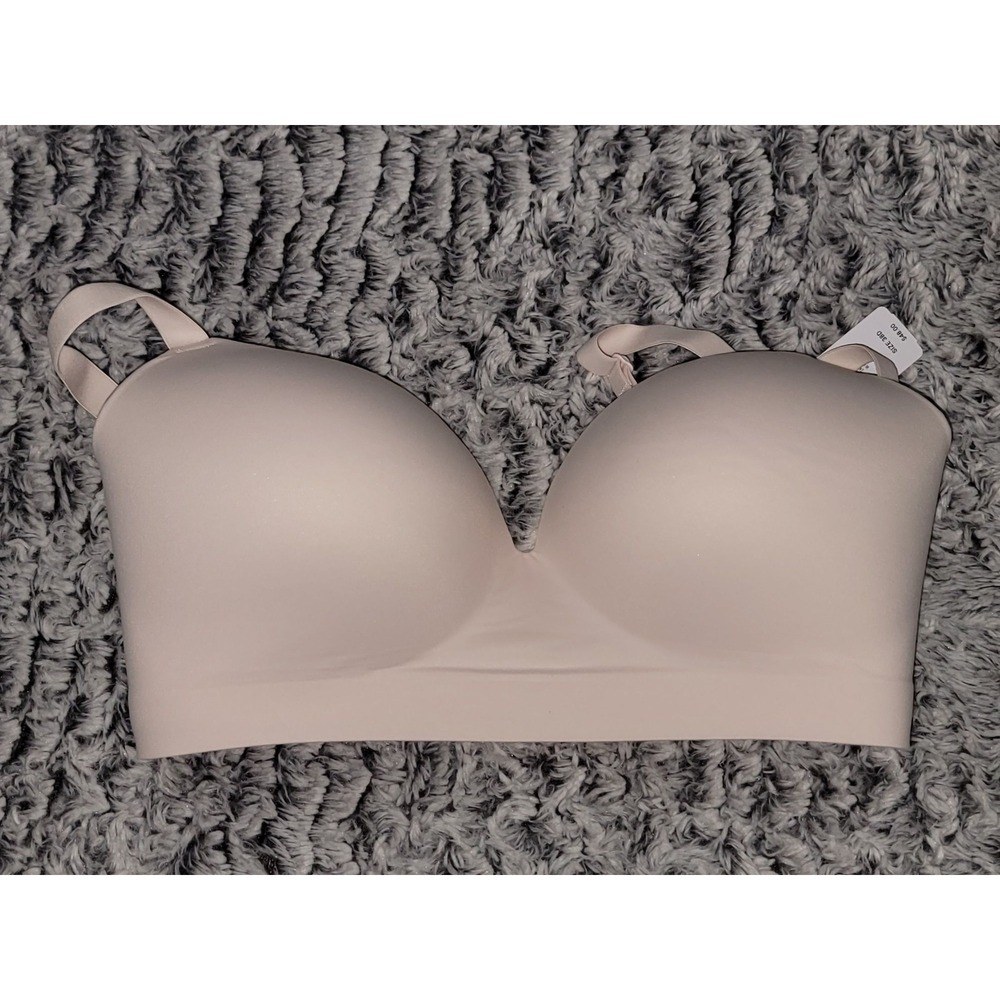 Soma Enbliss Wireless Bra‎ 38D Porcelain  Seamless Comfort Everyday